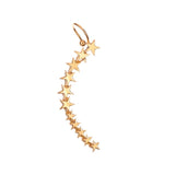 Modyle New Arrival Fashion Accessories Aesthetic Tassel Leaves Earring