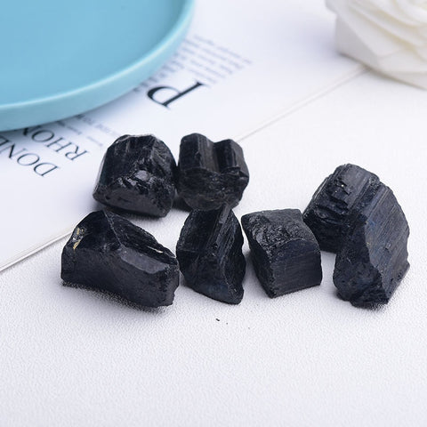 Natural Black Tourmaline Raw OreGem