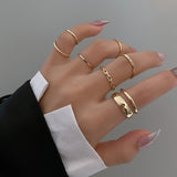 7pcs Fashion Jewelry Rings