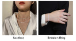 New 925 Sterling Silver Gypsophila Adjustable Bracelet