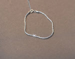 New 925 Sterling Silver Gypsophila Adjustable Bracelet