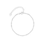 New 925 Sterling Silver Gypsophila Adjustable Bracelet