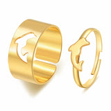 Punk Hiphop Geometric Butterfly Rings