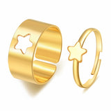 Punk Hiphop Geometric Butterfly Rings