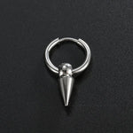 1PC Stainless Steel Punk  Rock Earrings Men Women