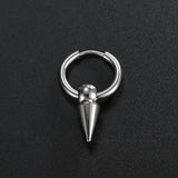 1PC Stainless Steel Punk  Rock Earrings Men Women